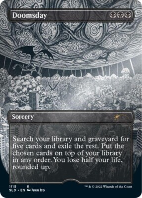 Junji Ito Magic the Gathering Secret Lair (English) Etched Foil | eBay