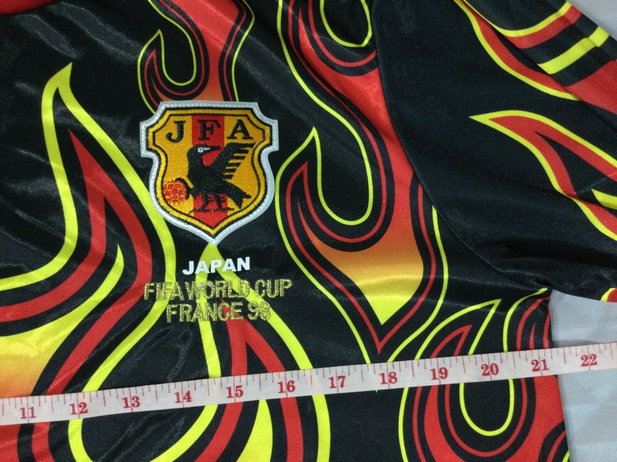 FIFA World Cup France 1998 Japan Football Team Aasics Jersey SizeM