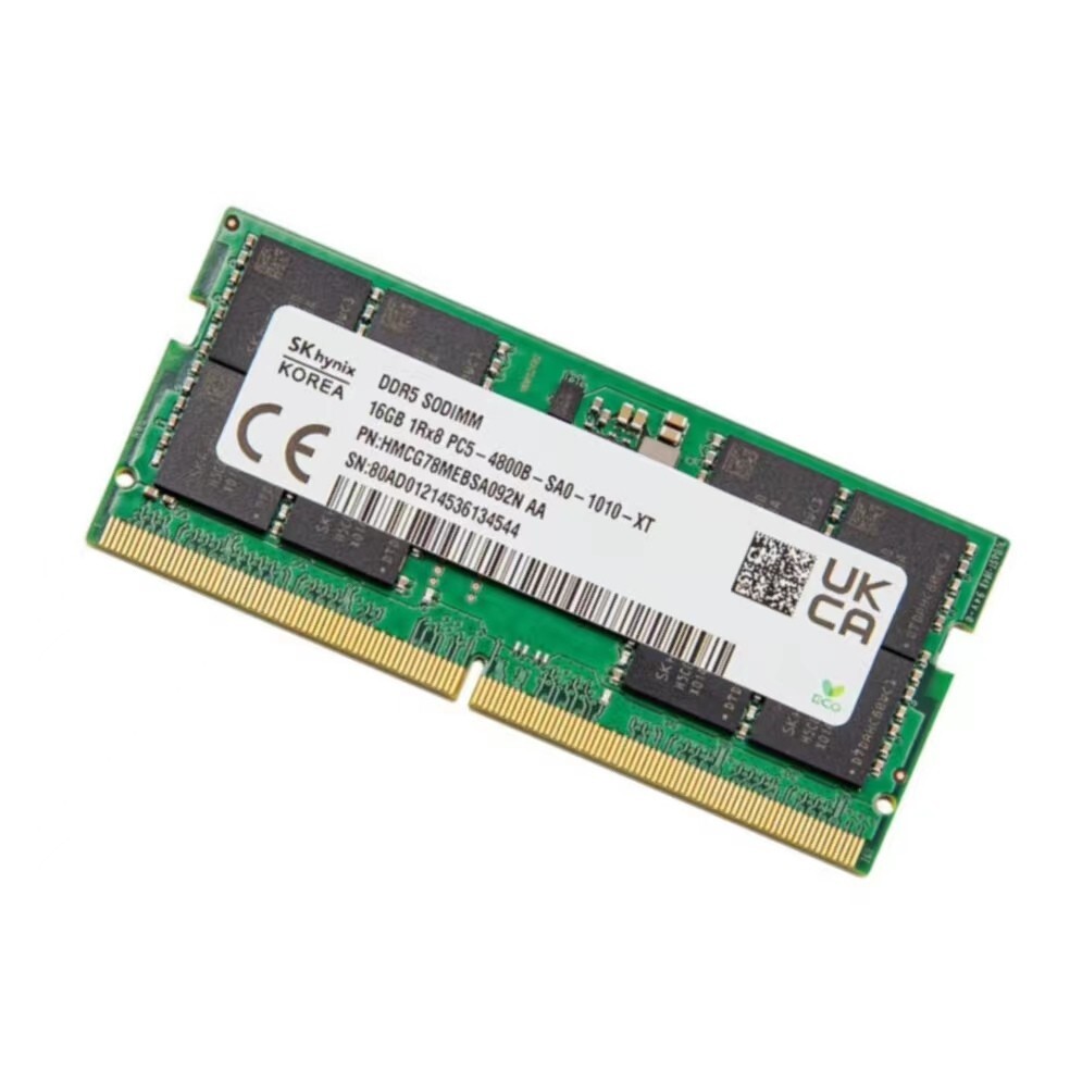 SK Hynix 32GB (2X 16GB) DDR5 4800MHz PC5-38400 262-Pins Laptop