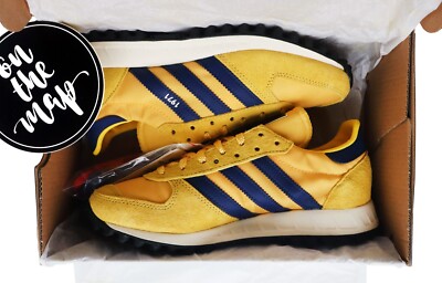 Adidas TRX Vintage Arsenal FC 1971 Yellow Navy Blue UK 3 4 5 11 US