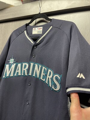 Majestic Authentic Seattle Mariners Cool Base Exclusive Jersey