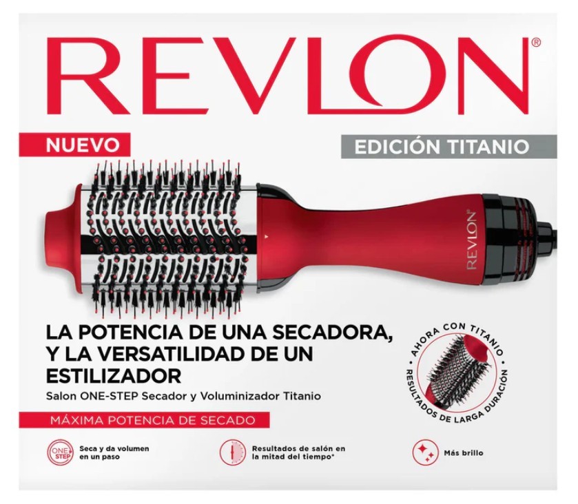 REVLON One-step Titanium dryer and volumizer - Red Titanium