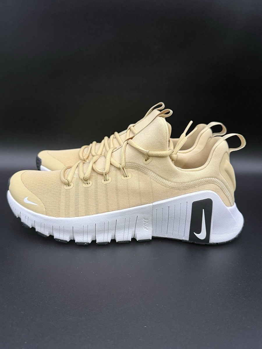 Nike Free Metcon 6 TB Vegas Gold Black White Training Mens HM3754