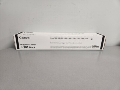 Canon T01 (8066B001) Black Toner Cartridge imagePRESS C60