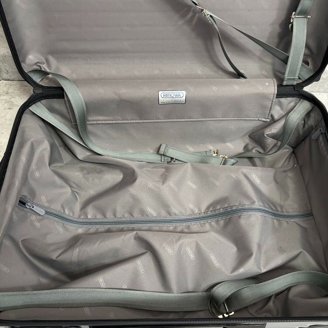 RIMOWA salsa 35L Silver 2-wheels Carry Case Suitcase 856 52 Travel
