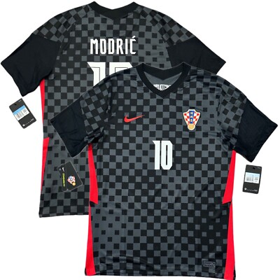 2020/21 Croatia Away Jersey #10 Modric Medium Nike Soccer Euro Kit