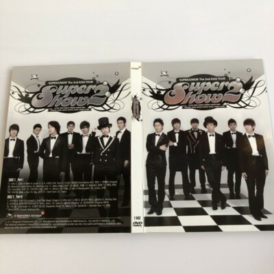 SUPER JUNIOR The 2nd Asia Tour Super Show DVD+PHOTBOOK K-POP | eBay