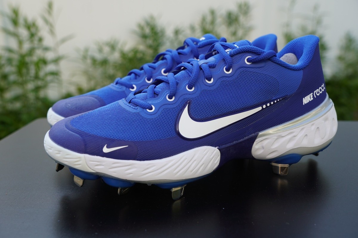 Nike Alpha Huarache Elite Low Metal Baseball Spike Blue CK0746-400