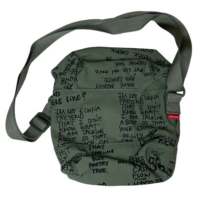 Supreme Military Field Side Bag (Gonz)Olive SS23 Supreme New York