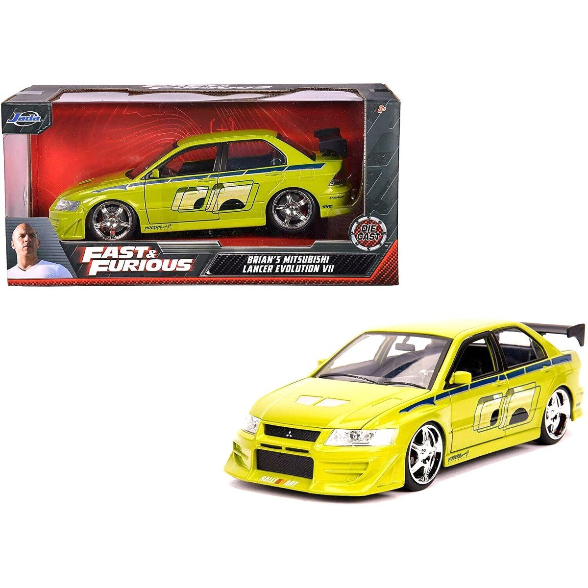 Fast & Furious Brian's Mitsubishi Lancer Evolution VII Kids