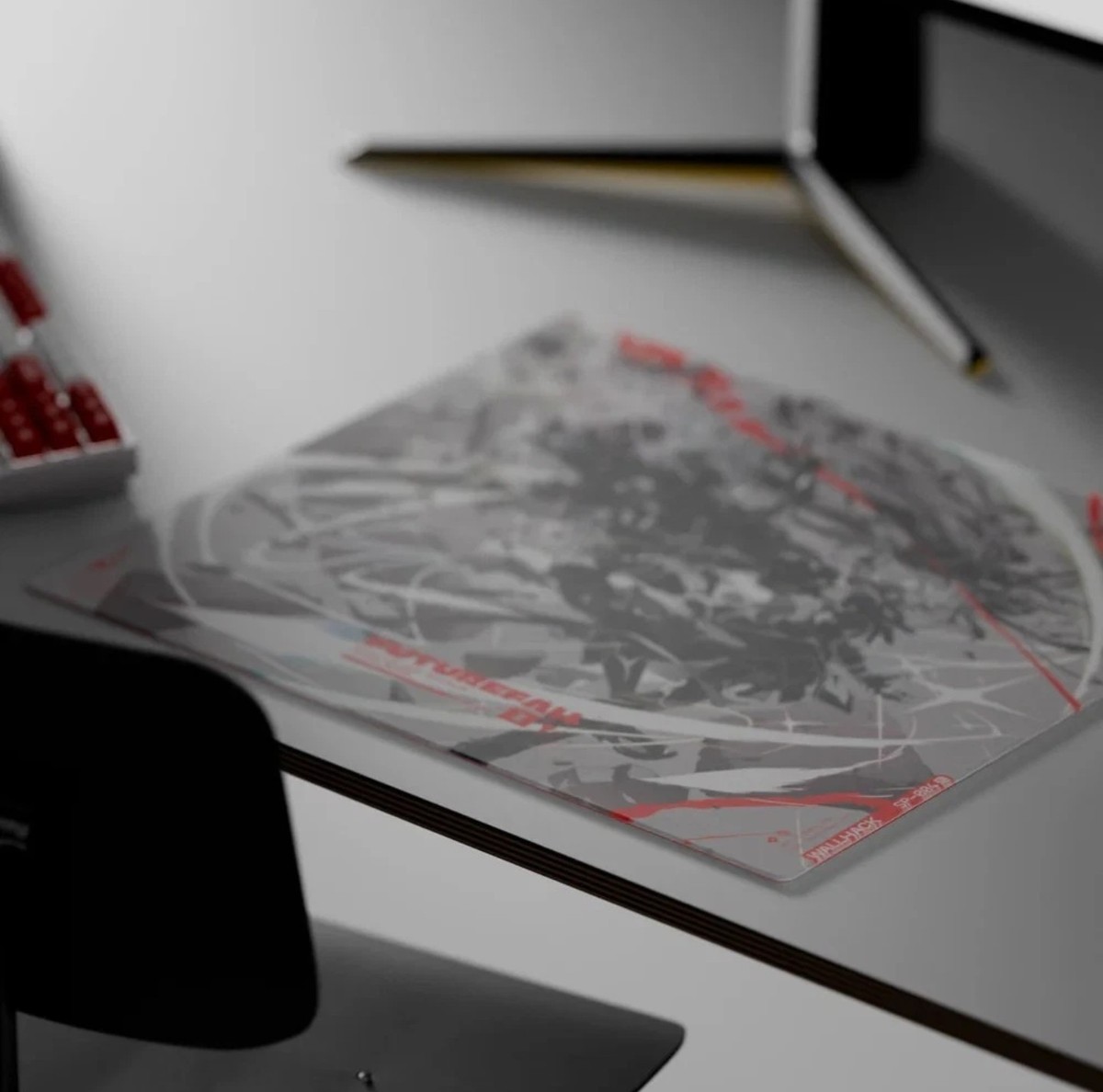 WALLHACK Skyped SP-004 Limited Edition Futurefall Glass Gaming