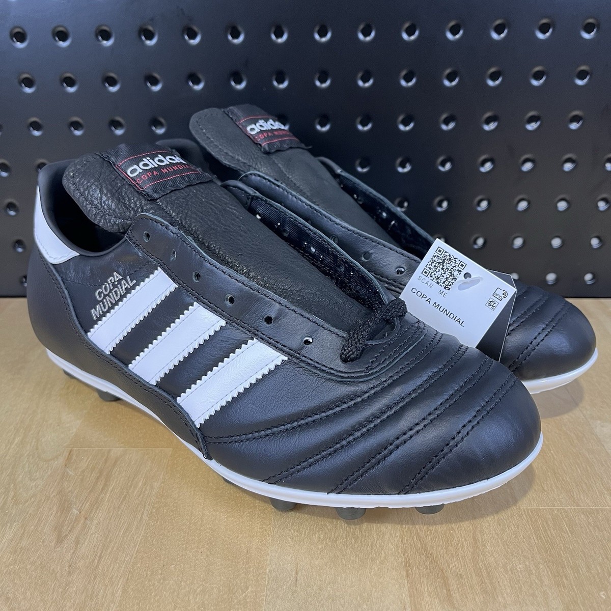 Adidas Copa Mundial Leather Soccer Cleats Black Made In Germany
