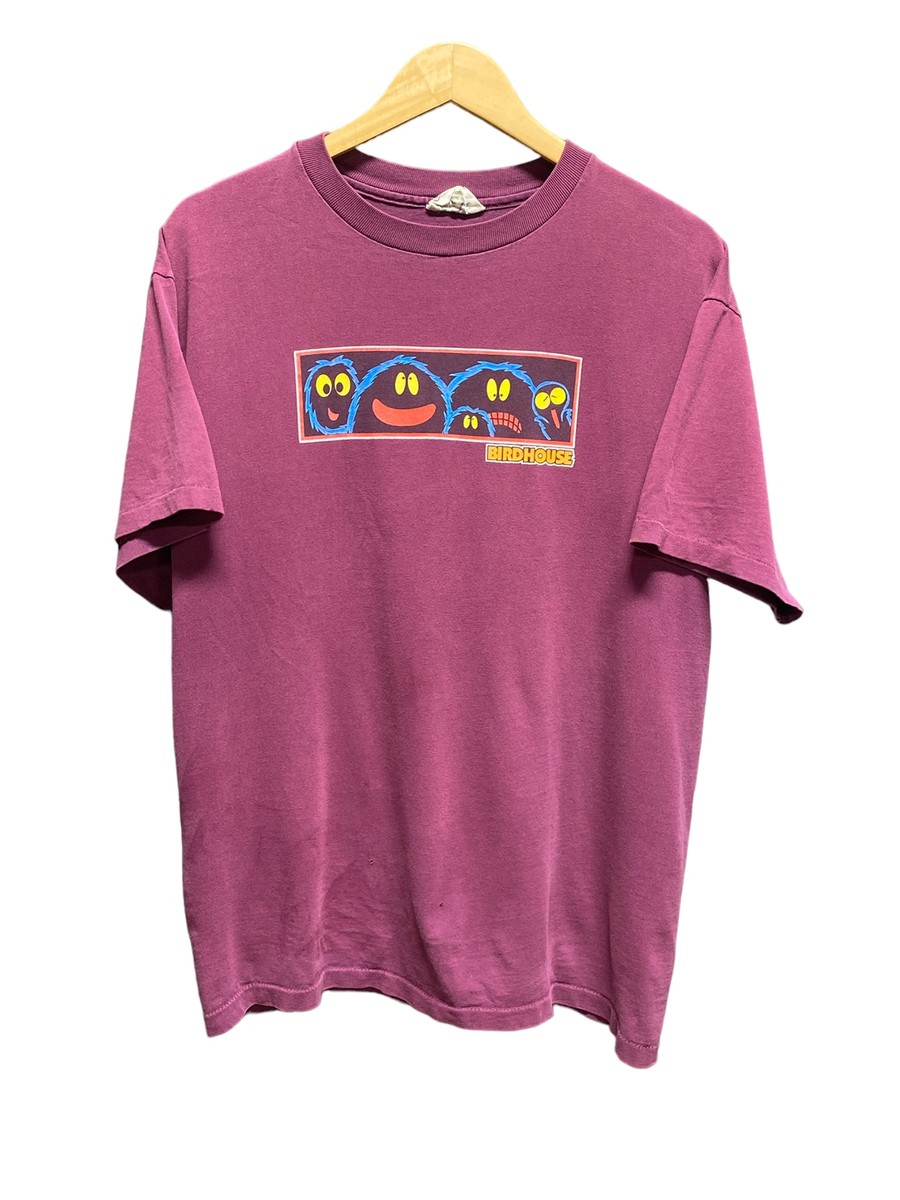 Vintage 90's Birdhouse Skateboard Heath Kirchart Monsters Graphic