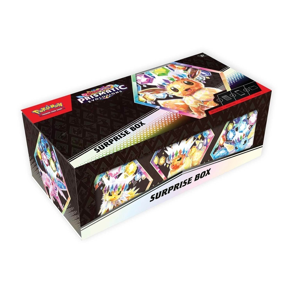 Pokémon TCG: Scarlet & Violet-Prismatic Evolutions Surprise Box | eBay
