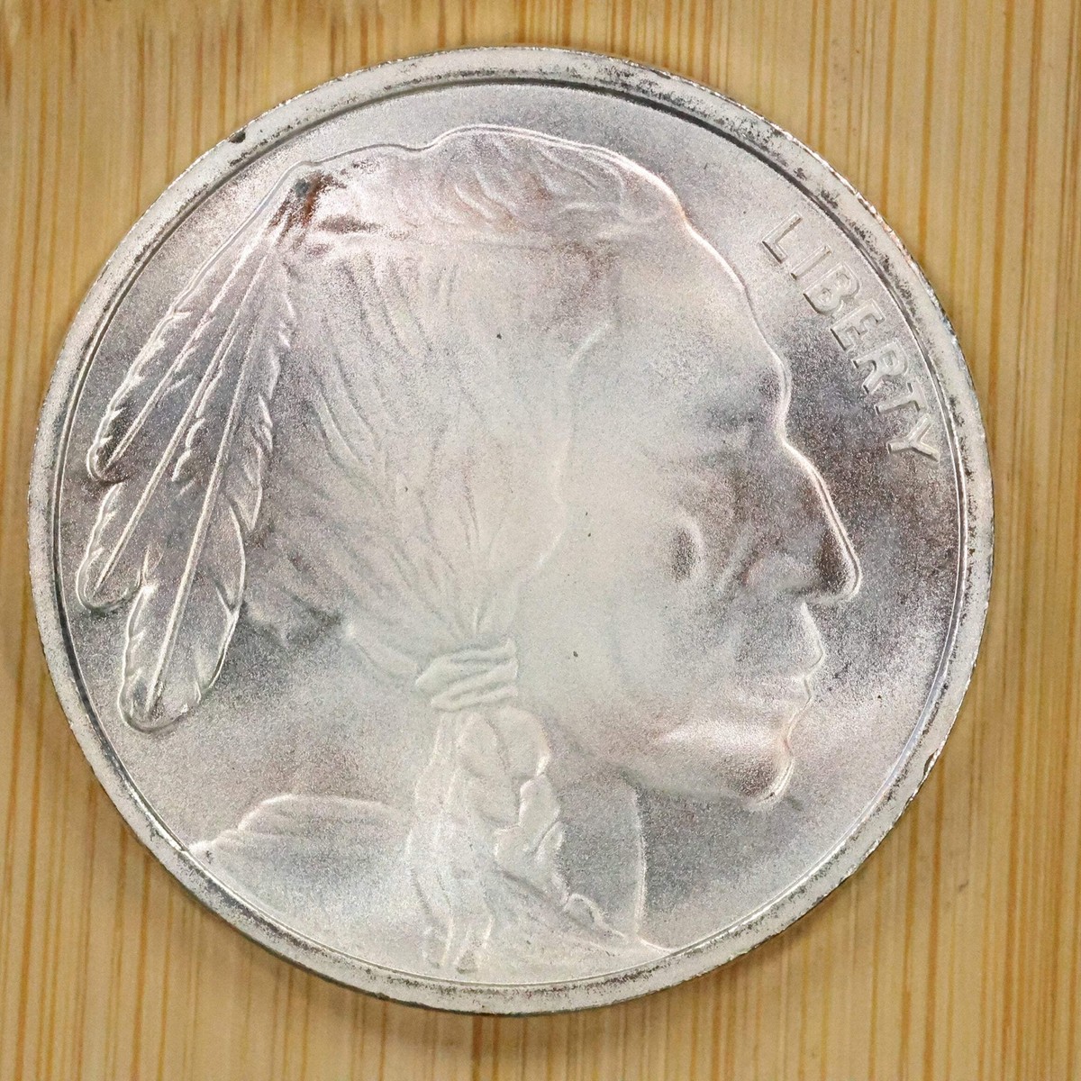Generic Buffalo Indian Head 1 oz Silver Round .9999 Fine | eBay