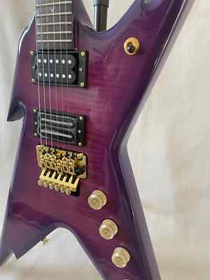 Hot Sale Custom Dean Dime Razorback Black Tooth Limited Electric