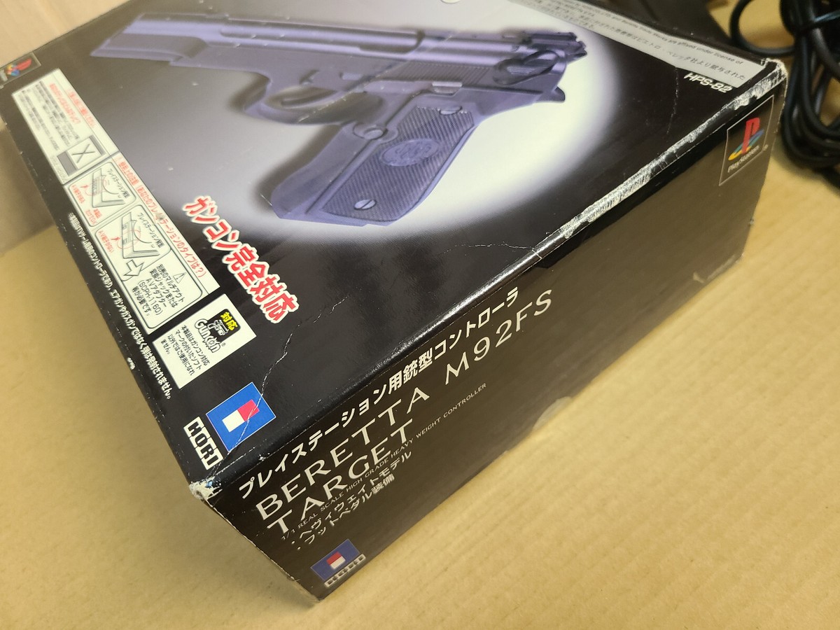 HORI BERETTA M92FS Target HPS-82 Gun Controller Tested Sony