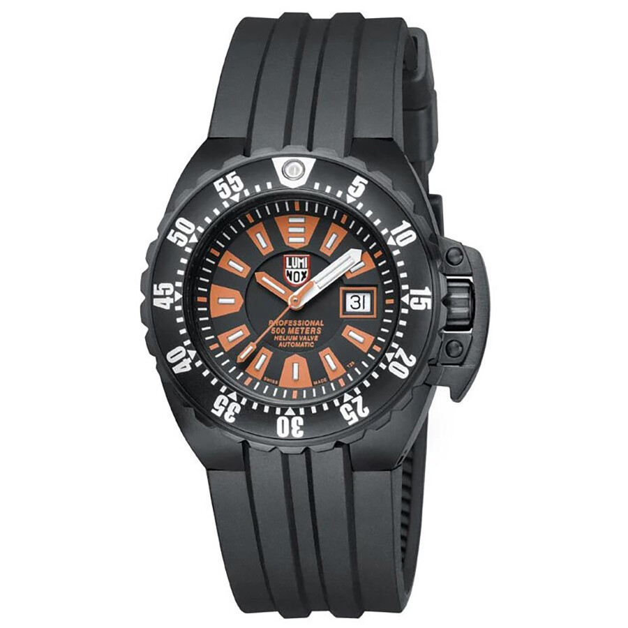 Luminox Deep Dive 1500 Series 44mm Steel Black Dial Automatic Mens