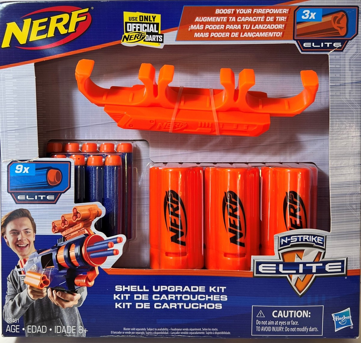 Nerf E3461 N-Strike Elite Shell Upgrade Kit Trilogy Shellstrike
