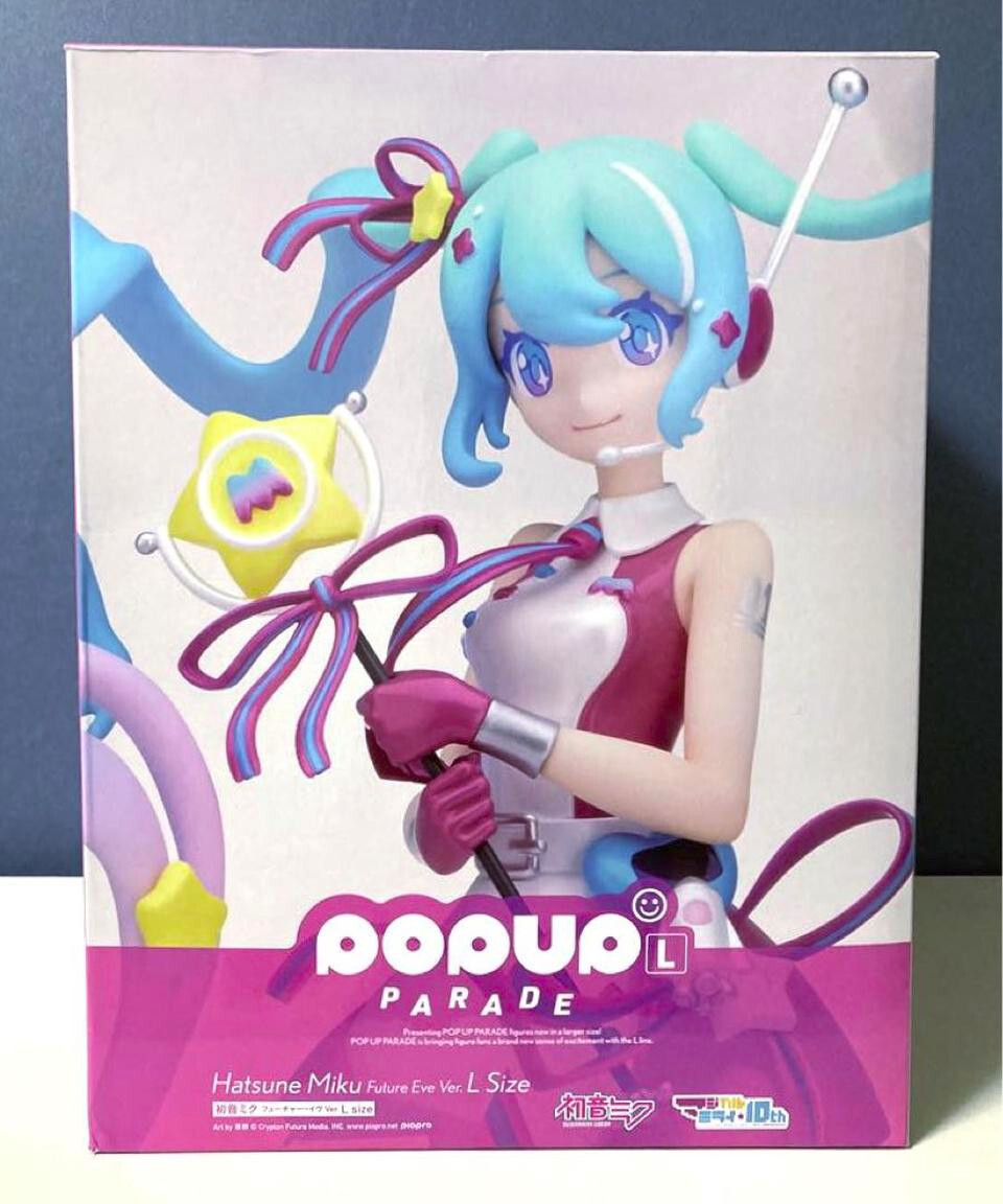 Japan Authentic POP UP PARADE Hatsune Miku Future Eve Ver. L size