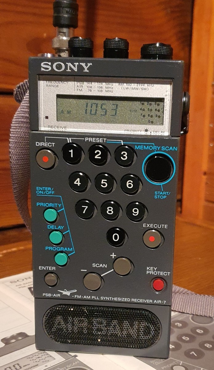 Sony Air 7 AM FM Radio Receiver | eBay