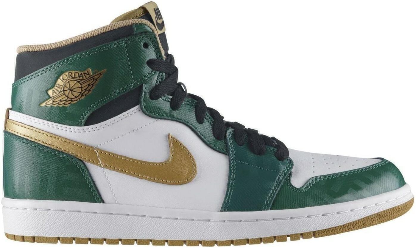 Size 10 - Air Jordan 1 Retro OG High Celtics for sale online | eBay