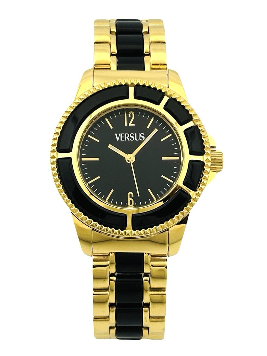 Versus by Versace AL13SBQ709A079 Tokyo Black Dial Two-tone Ladies