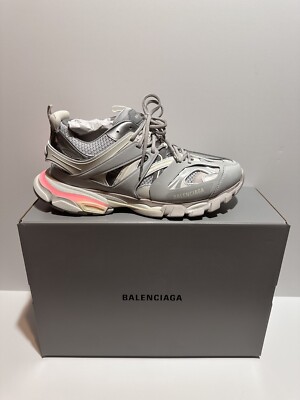 Balenciaga Track Led Sneaker For Men (light Grey Mix) | eBay