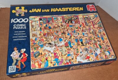 Jan Van Haasteren COMPLETE Jumbo 1000 piece jigsaw puzzle Happy