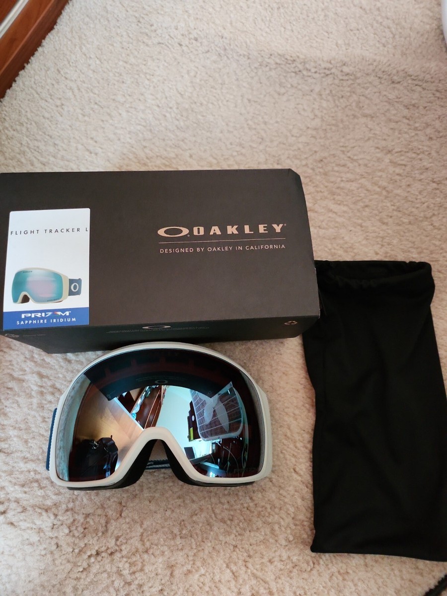 Oakley Flight Tracker L Goggle-Matte Poseidon w/ Prizm Sapphire
