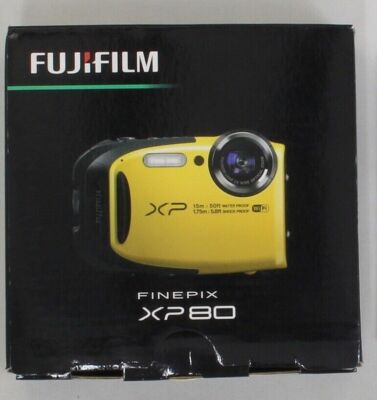 FUJIFILM FinePix FinePix XP80 Y 16.4mp W. 5x Zoom Lens digital