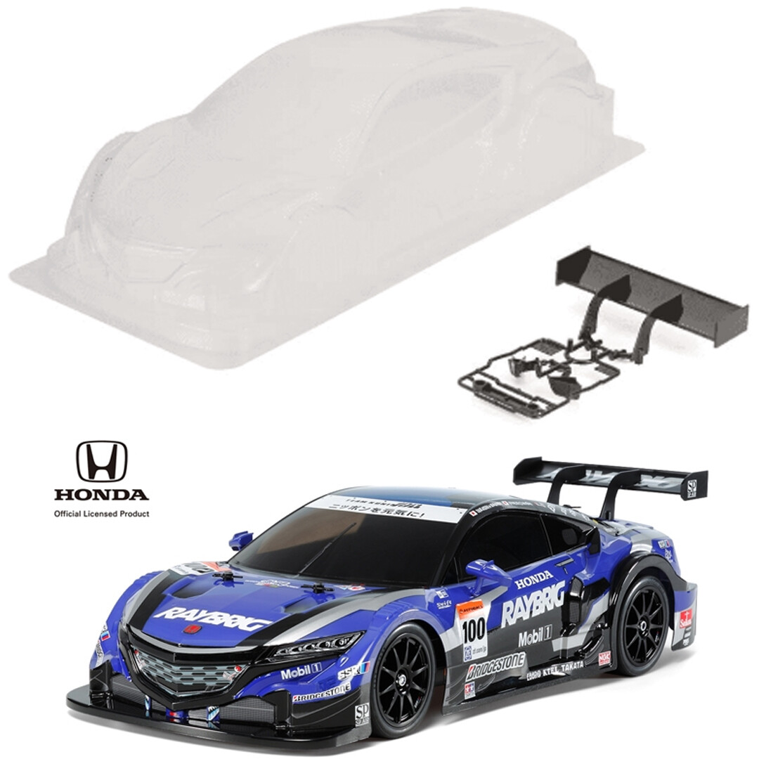Tamiya 51563 RC 1/10 Clear Body Set - Raybrig NSX Concept GT | eBay