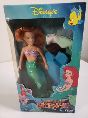 Vintage The Little Mermaid Ariel Doll by Tyco #1800 Disney