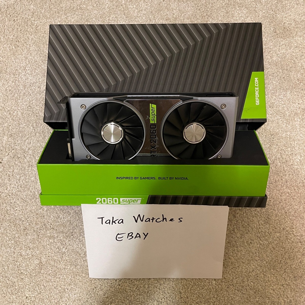 NVIDIA GeForce RTX 2060 Super Founders Edition 8GB GDDR6 Graphics