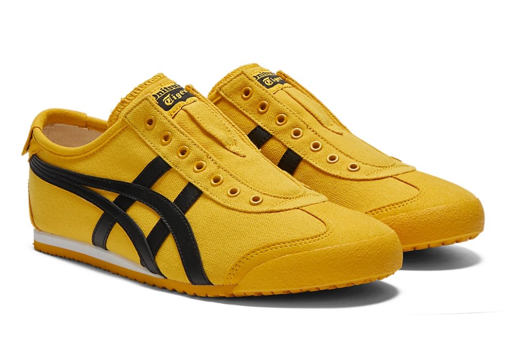 Authentic Onitsuka Tiger MEXICO 66 YELLOW BLACK Slip-on Unisex