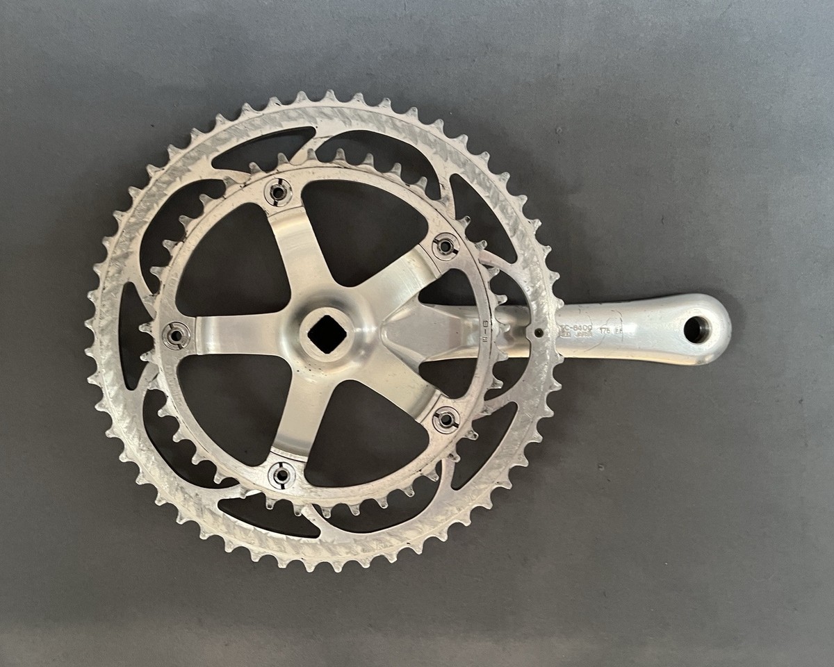 Shimano 600 Ultegra FC-6400 Crankset 175mm 53/39t 5-Bolt 130mm BCD