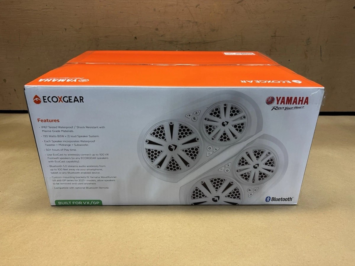 Yamaha 2021-2025 VX / GP Footwell Speakers EcoxGear Bluetooth