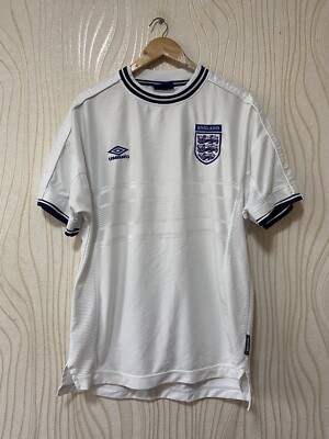 ENGLAND 1999 2000 2001 HOME FOOTBALL SHIRT SOCCER JERSEY UMBRO sz