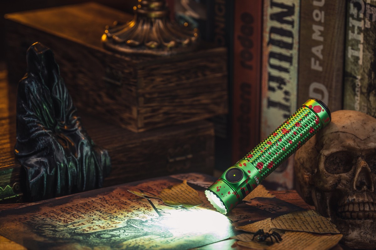 Olight Warrior Mini 3 Zombie Green Tactical Rechargeable