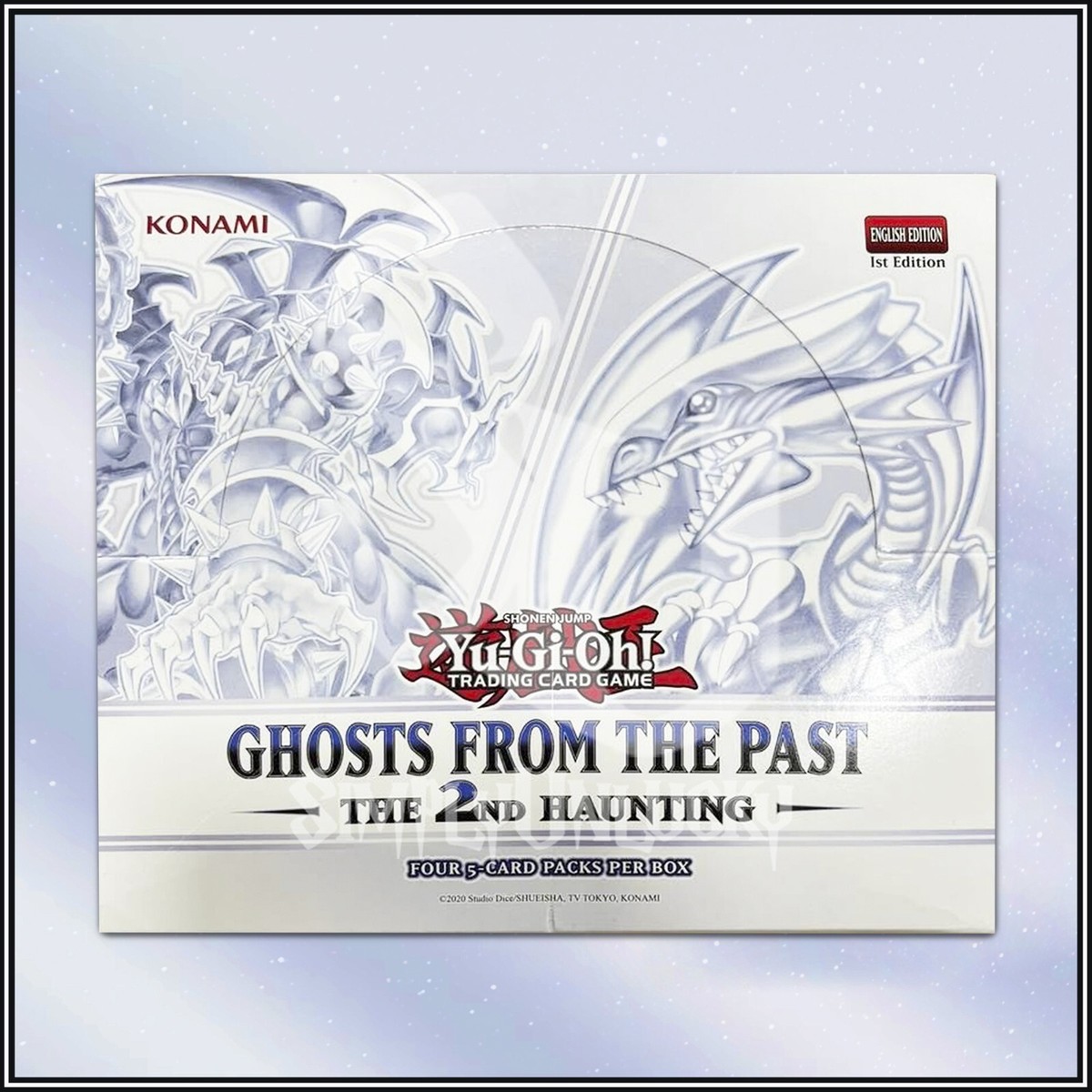 YuGiOh GHOSTS FROM THE PAST: THE 2ND HAUNTING Booster Box Display