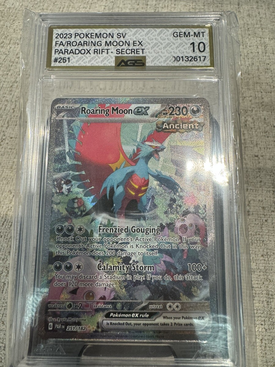 Roaring Moon EX Special Illustration Rare Pokémon Paradox Rift 251