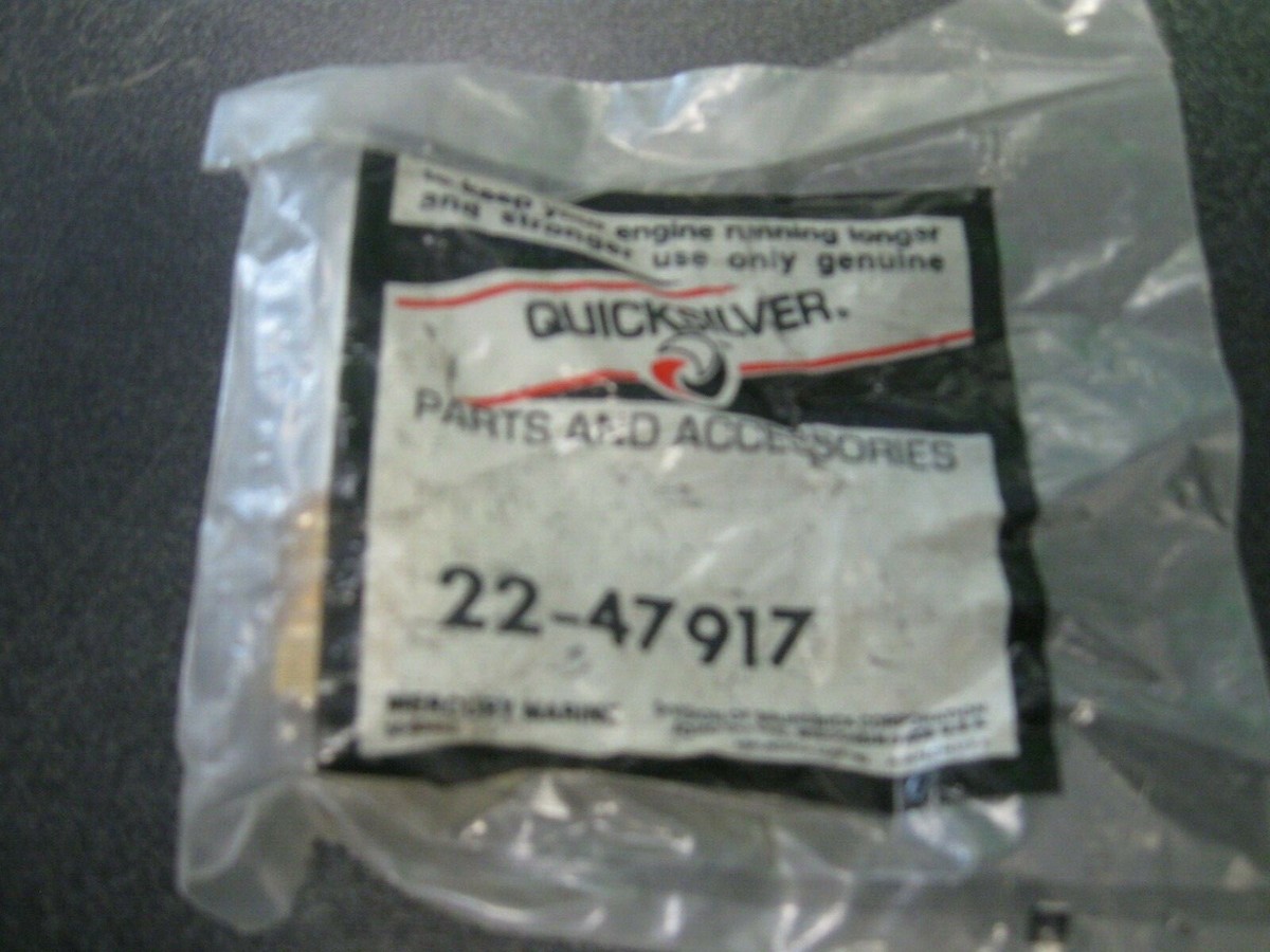 MERCURY MARINE ZINC ELECTRODE PLUG PART NUMBER 47917 JO33 | eBay