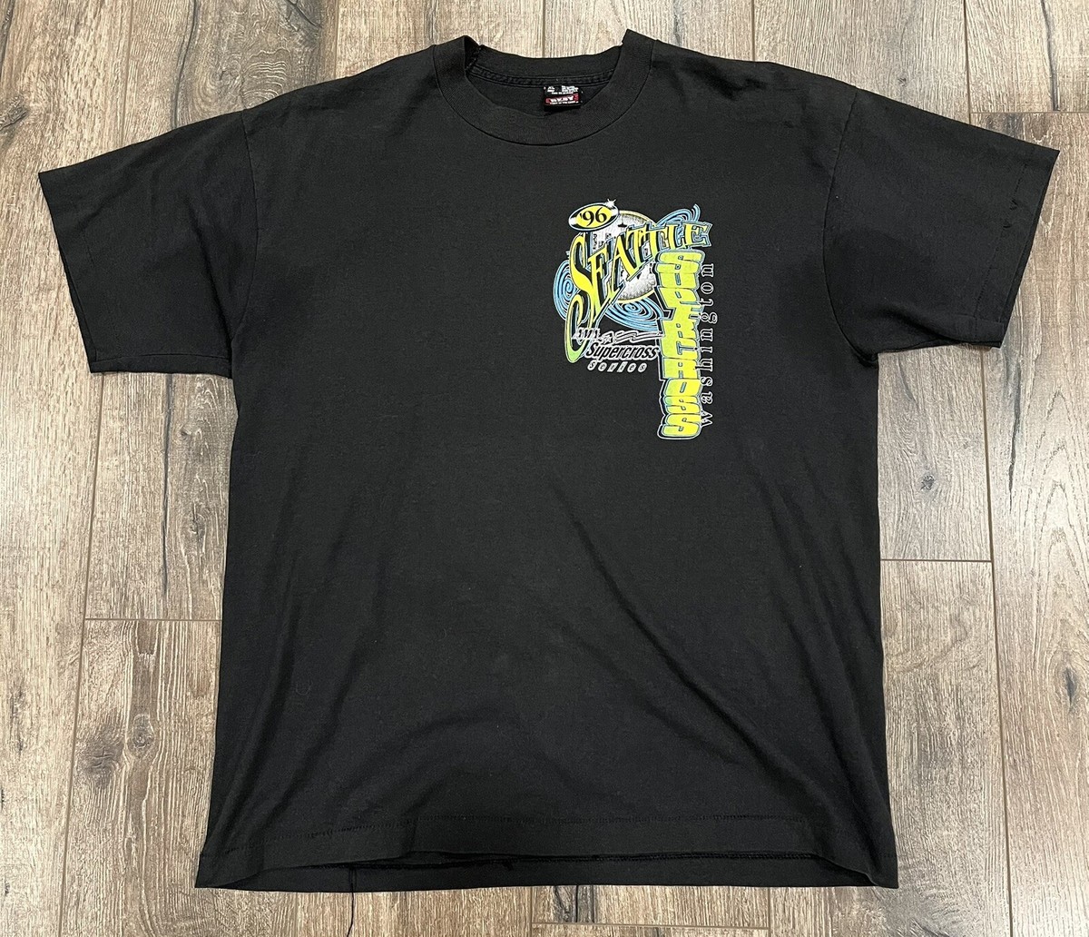 Vintage 1996 AMA Supercross Series Seattle Jeremy Mcgrath XL Shirt
