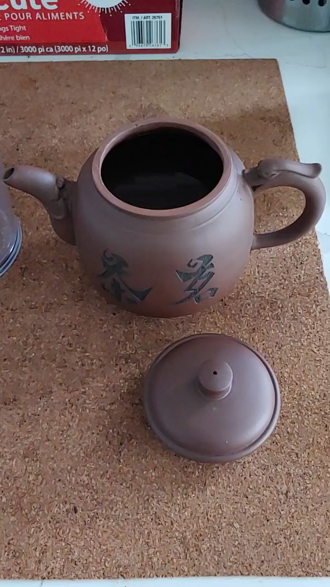 宜兴紫砂老厂陈美芳陈梅芳合作螭龙壶茶杯Group Chinese Yixing Purple