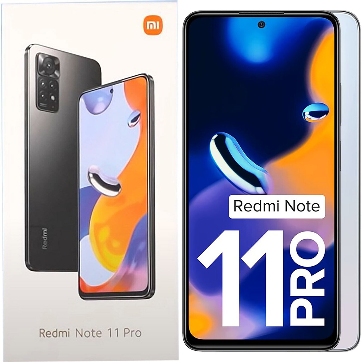 BNIB Xiaomi Redmi Note 11 Pro (4G) White 128GB + 6GB Dual-SIM