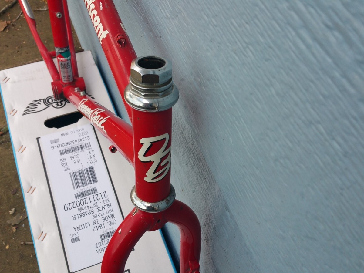 Vintage 1986 Diamondback Ascent Mountain Bike Frame + Fork Tange