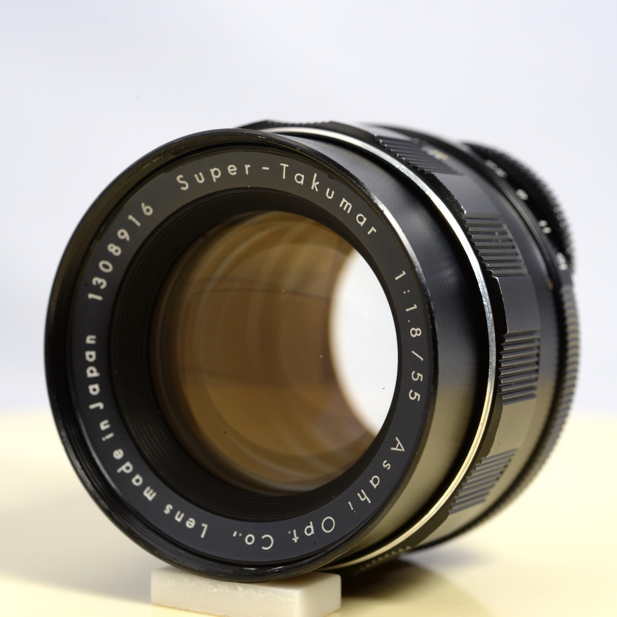 EXC+++++] Early model Asahi Pentax Super-Takumar 55mm f/1.8 Lens