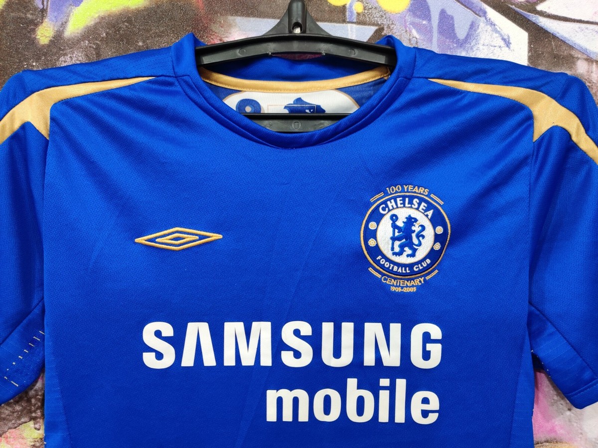 100 Years CHELSEA 2005 2006 Home Football Shirt Soccer Jersey