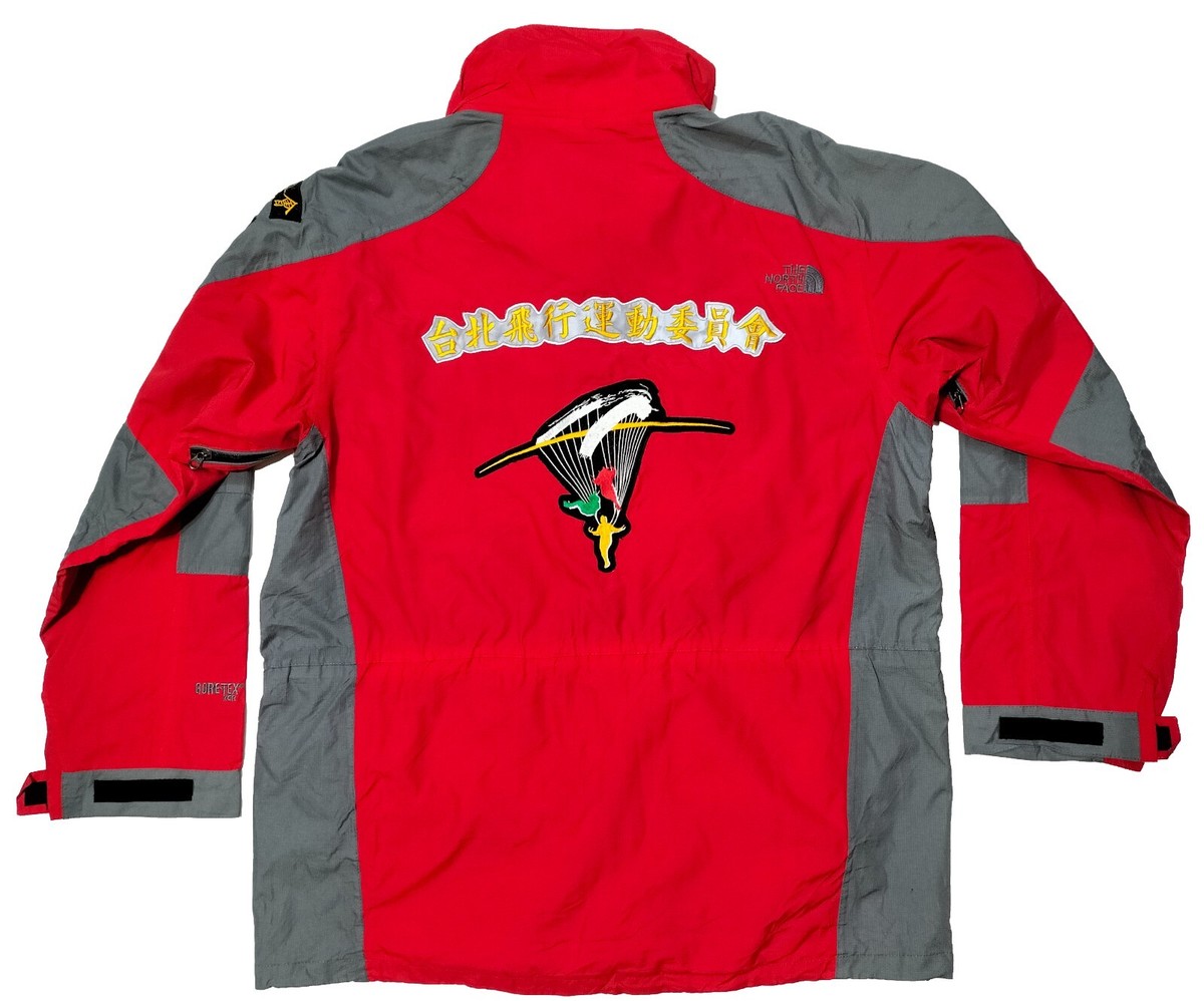 The North Face Jacket Gore-Tex Men's Red & Gray Chinese Size XL