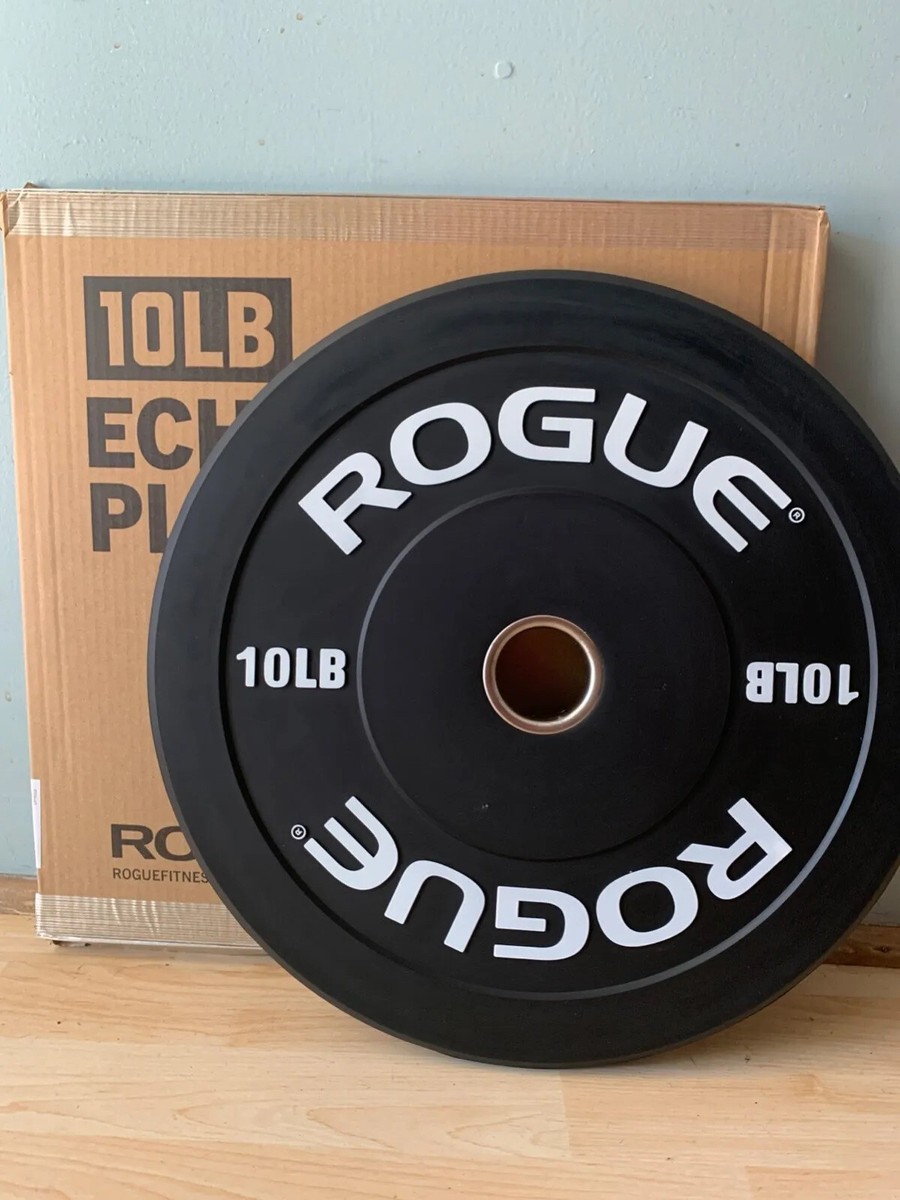ROGUE Fitness 10lb Bumper Plates Pair (2) 20lbs TOTAL | eBay